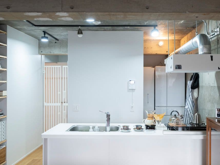 中古マンションのリノベーション後のキッチン