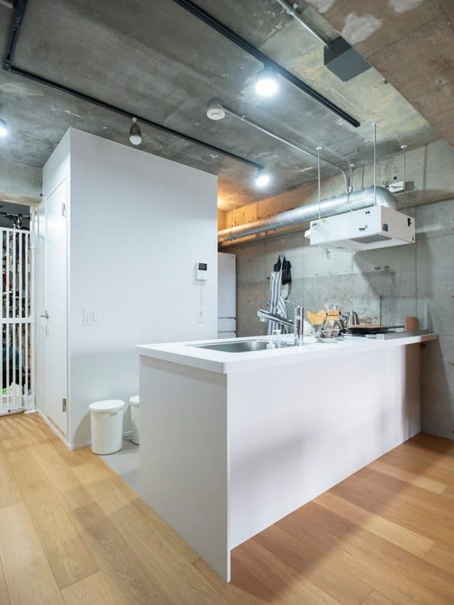 中古マンションのリノベーション後のキッチン